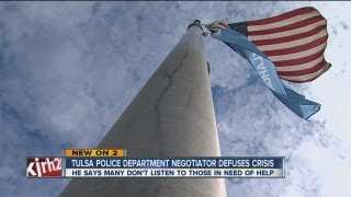 Tulsa crisis negotiator help defuse serious situations save lives [upl. by Verras]