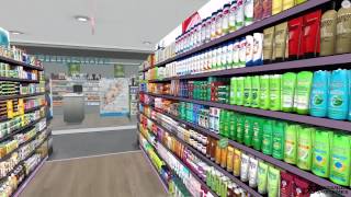 ENOVIA 3D Merchandising First Person Walkthrough Teaser [upl. by Johnny]