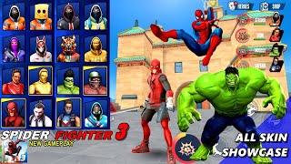 Spiderman Ironman Hulk Deadpool Avengers Superhero Vs Criminal Part 1500  Spider Fighter 3 [upl. by Mark]