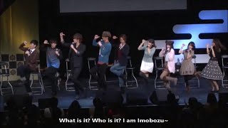 ENG Eguchi Takuya tries to stop a crazy Seiyuu dance [upl. by Ailemaj90]