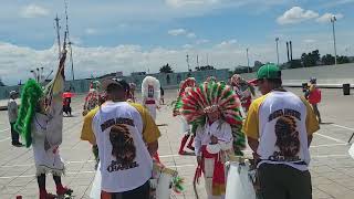 Danza Apache San Charbel en La Basilica De Guadalupe [upl. by Leunammi400]