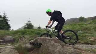 Big Foot Slab  Gisburn Forest  Mountain Biking  Success [upl. by Eirrol]