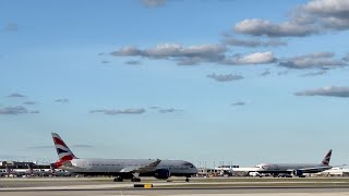 Evening Action at Ohare Airport [upl. by Erdnaet744]