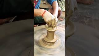 Indian terracotta pottery ideas for beginners shortsfeed art games viral [upl. by Aneleiram]