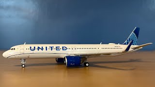 Gemini Jets  United Airlines  A321neo  1400 Scale Review [upl. by Rintoul]