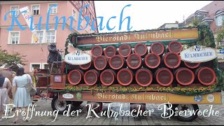 Eröffnung der Kulmbacher Bierwoche [upl. by Bowne]