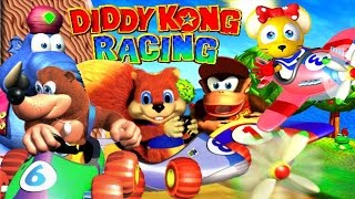 Diddy Kong Racing  Nintendo 64PROJECT64PCEmulador [upl. by Ydnelg]