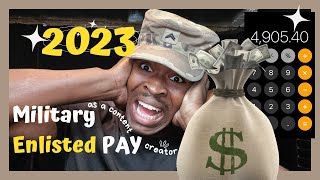 2023 Military Pay…By Rank [upl. by Claus]