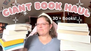 Giant Book Haul 30 Books [upl. by Velick635]