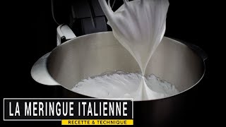 La meringue italienne recette et technique [upl. by Wyatan]