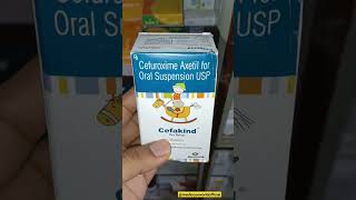 Cefakind dry syrup  Cefuroxime 125 mg syrup antibiotics urineinfection earinfection [upl. by Elnar]