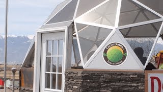 How to Easily Build A Geodesic Dome Greenhouse or Hot Tub Enclosure Dome Creations [upl. by Garrett]