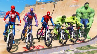 GTA 5 SPIDERMAN Ragdolls Compilation Euphoria Physcis Showcase [upl. by Kelwin919]