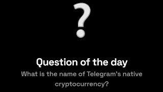 21 amp 22 September Dropee Question Of The Day Answer Today What is the name of telegram native crypt [upl. by Mechelle]