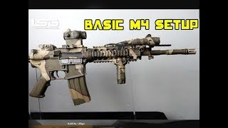 Basic AR15  M4 Milsim Setup  Airsoft [upl. by Enirhtac840]