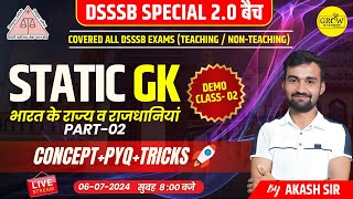 Demo Class  2  Static GK  Akash Sir  Grow Academy [upl. by Eintruoc995]