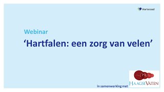 Webinar Hartfalen een zorg van velen [upl. by Jos]