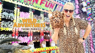 WILD Carnival Games and Coasters at Wild Adventures [upl. by Nunes]