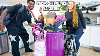 PACKING VLOG FOR OUR FAMILY VACATION [upl. by Letnwahs]