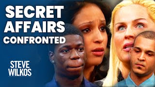 SECRET AFFAIRS CONFRONTED  The Steve Wilkos [upl. by Sidoma374]