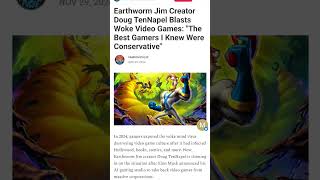 Earthworm Jim Creator Doug TenNapel Blasts Woke Video Games The BestGamers I Knew Were Conservative [upl. by Azzil]