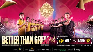 LIVE  GRAND FINALS  M5 World Championship  ENG [upl. by Ketchum705]