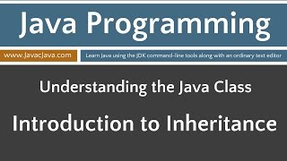 Learn Java Programming  Introduction to Inheritance Tutorial [upl. by Atikahs]