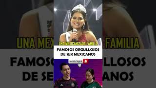 FAMOSOS ORGULLOSOS DE SER MEXICANOS youtube famosos sabiasque shorts [upl. by Kara912]