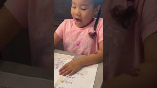 Blasian Girl Proclaiming the Truth blasian christianhomeschooling memoryverseforkids [upl. by Bertram]