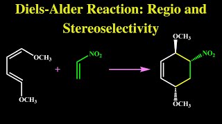 DielsAlder Reaction Regio and Stereoselectivity [upl. by Nnaeiluj]