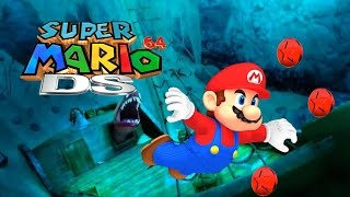 Super Mario 64 DS  Red Coins on the Ship Afloat  25150  NDS [upl. by Erdied]