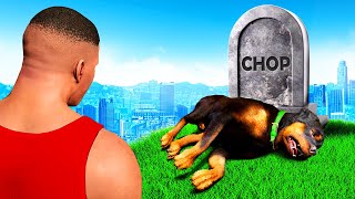 Who KILLED CHOP in GTA 5 [upl. by Scibert]