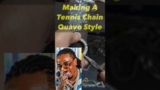 Making An Iced Out Tennis Chain  Quavo Would Be Proud Of This Harlembling Tennis Necklace [upl. by Pauwles]