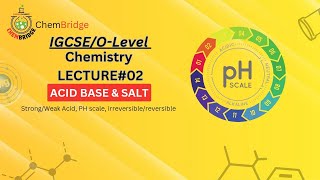 IGCSEOLevel Chemistry Difference between Strong and weak acid pH Scale and definition of Base [upl. by Dail]