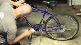 How to Put An Engine Kit On A Bike Part 1 Gas Tank [upl. by Arrik353]