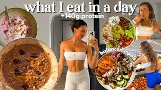 what I eat in a day how I lose fat amp gain muscle [upl. by Nuarb]