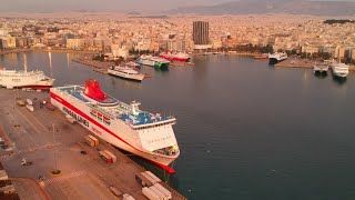 Piraeus Port Athens Greece [upl. by Thoer434]