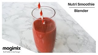 Blender Recipe  Nutri Smoothie  Magimix UK [upl. by Catima]