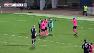 Stirling Albion Vs Tranent Juniors Highlights 271121 [upl. by Enirac]