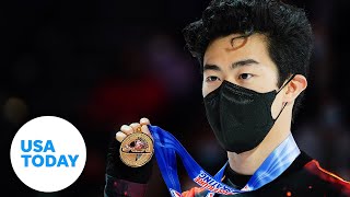 Olympic figure skater Nathan Chen is the gold medal favorite in Beijing  USA TODAY [upl. by Hsak]