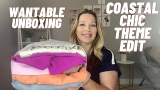 WANTABLE Unboxing amp Try On  Coastal Chic Style Box  Theme Edit Review amp Try on [upl. by Katerina]