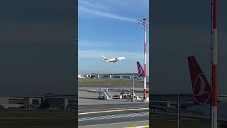 Emirates A380 Istanbul kalkışı Emirates A380 take off istanbulairport emirates a380 takeoff [upl. by Etteval203]