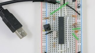 HIDclass USB Serial Communication for AVRs using VUSB [upl. by Otilrac]