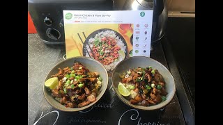 Hoisin Chicken amp Plum Stir Fry with Zesty Rice [upl. by Aynnat594]