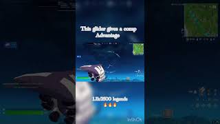 This glider gives a competitive advantage fortnite fypシ゚viral gaming fortniteclips short viral [upl. by Atnauqahs]