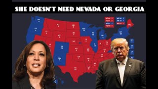 HARRIS DOESNT NEED ANY MORE STATES My Presidential Election Prediction As Of October 31st 2024 [upl. by Gerhardt367]