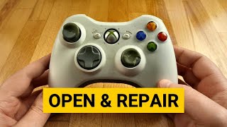 How to Clean amp Repair XBOX 360 Controller  Teardown amp Cleaning [upl. by Love809]