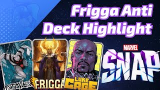 Frigga AntiVenom is double the fun  Marvel SNAP Deck Highlight [upl. by Nyledaj]