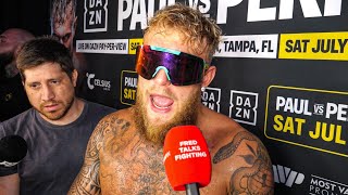 “KSI IS A JOKE IN BOXING” JAKE PAUL ON KSI FIGHT MIKE PERRY MMA DEBUT… [upl. by Roma]