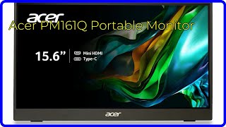 REVIEW 2024 Acer PM161Q Portable Monitor ESSENTIAL details [upl. by Enaile]